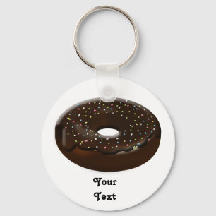 Cute Donut Keychain