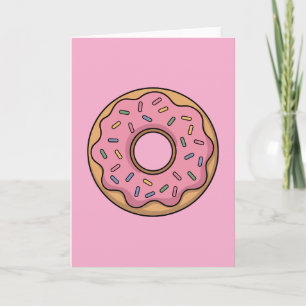 Cute Donut   Kids Card