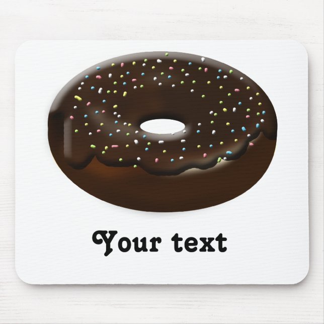 Cute Donut Mouse Pad (Front)