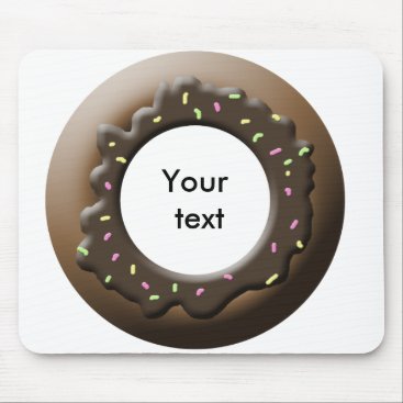 Cute Donut Mouse Pad