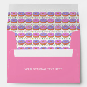 Cute Donut Pattern Envelope