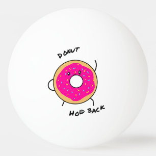 Cute Donut Ping Pong Ball