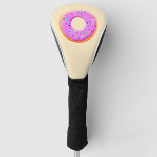 Cute Donut With Sprinkles Drawing Golf Head Cover