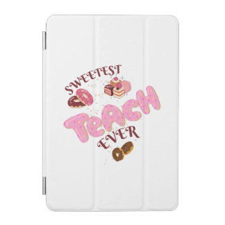 Cute donuts  teachers spiral notebook iPad mini cover