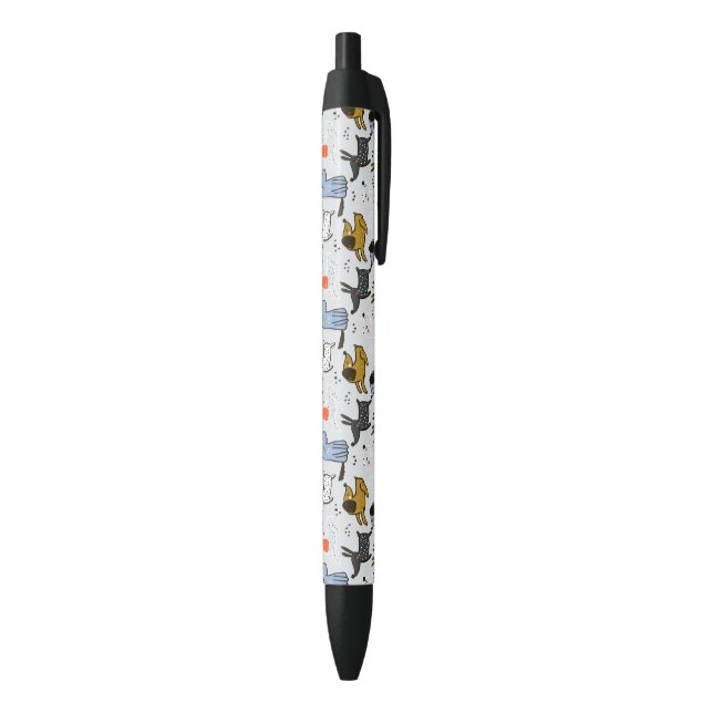 Cute Doodle Dog Pattern Pen (Bottom (Vertical))