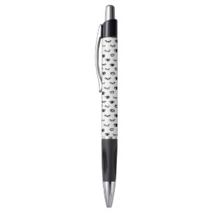 Cute Doodle Eyelash Pattern Pen