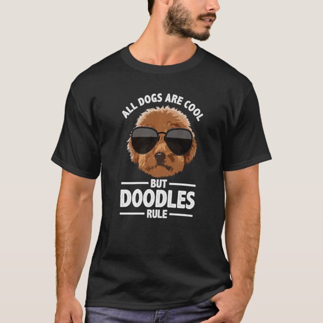 Cute Doodle For Men Women Golden Doodle Labradoodl T-Shirt (Front)