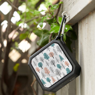 Cute Doodle Forest Pattern Bluetooth Speaker