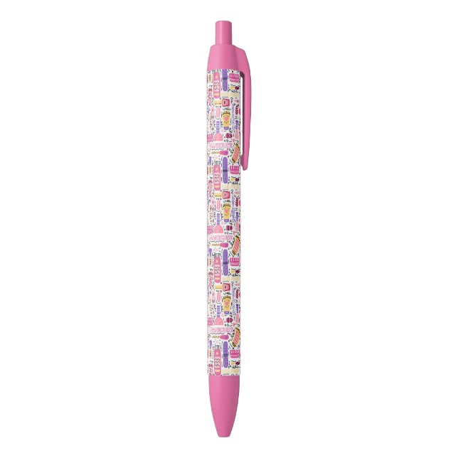Cute Doodle Manicure Pattern Pen (Bottom (Vertical))