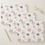 Cute Doodle Planet Pattern File Folder