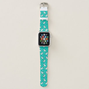 Cute Doodle Unicorn Apple Watch Band