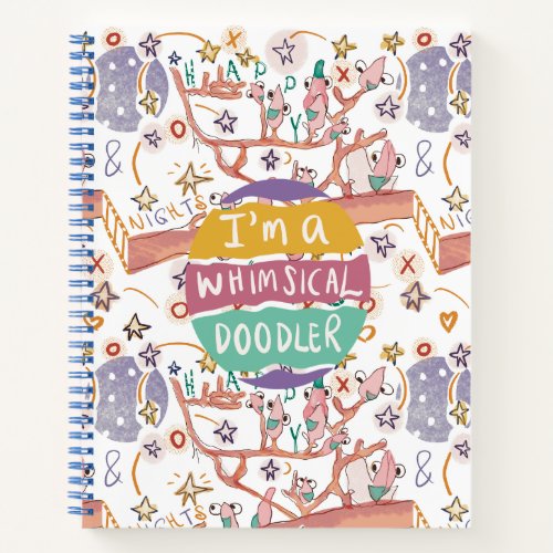 Cute Doodler Art Kids 85 Spiral Sketchbook Notebook