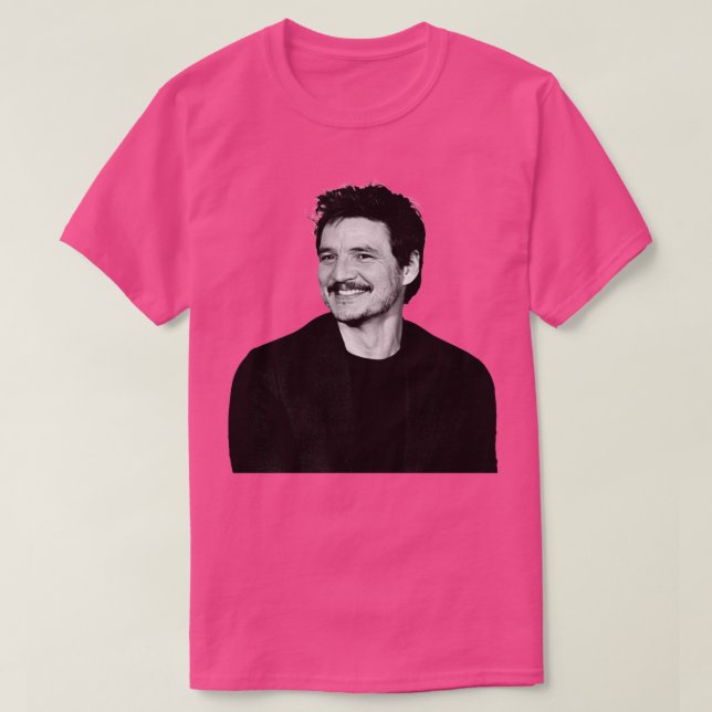 Cute Dorky Pedro Pascal T-Shirt (Design Front)