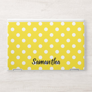 Cute Dots Pattern HP Laptop Skin