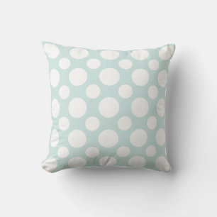 Cute dotted pillow Mint green