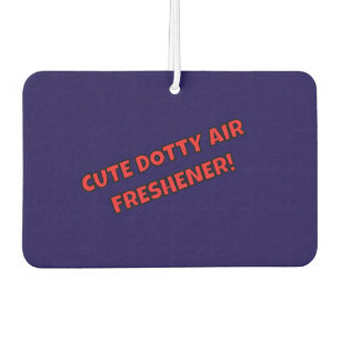 CUTE DOTTY AIR FRESHENER! AIR FRESHENER