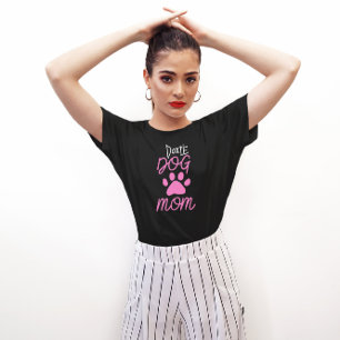 Cute Doxie Dog Mom Paw  T-Shirt