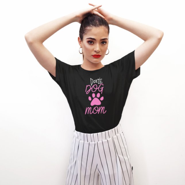Cute Doxie Dog Mom Paw  T-Shirt (Creator Uploaded)