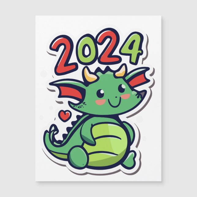 Cute Dragon 2024 (Front)