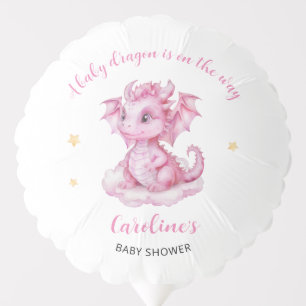 Cute Dragon Baby Shower Balloon
