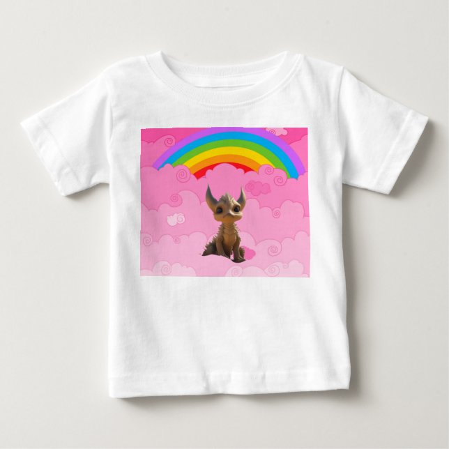 Cute Dragon Baby T-Shirt (Front)