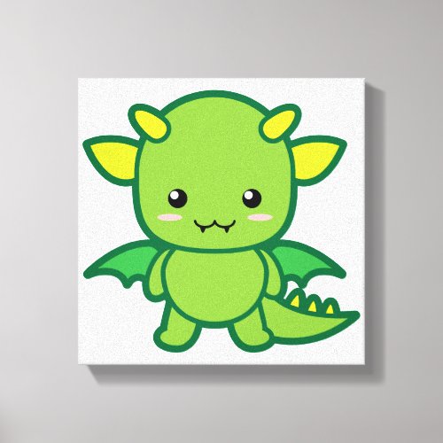 Cute Dragon Canvas Print