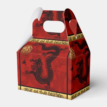 Cute Dragon Chinese Year 2024 Zodiac Birthday Gfb Favor Boxes by 2020_Year_of_rat at Zazzle