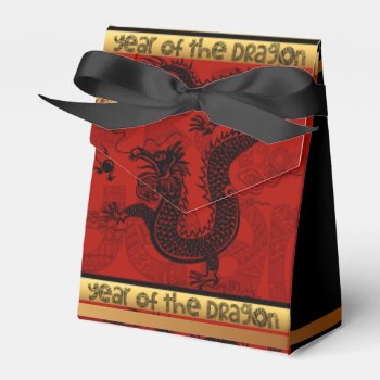 Cute Dragon Chinese Year 2024 Zodiac Birthday Tfb Favor Boxes by 2020_Year_of_rat at Zazzle