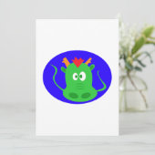 Cute Dragon Face (Standing Front)