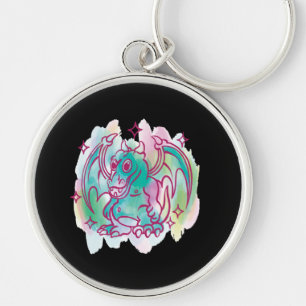 Cute Dragon Fantasy Design Keychain