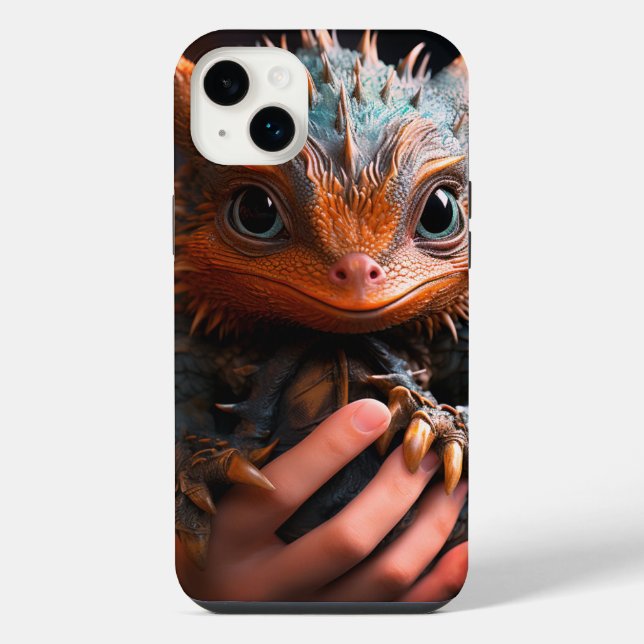 Cute Dragon Iphone Case (Back)
