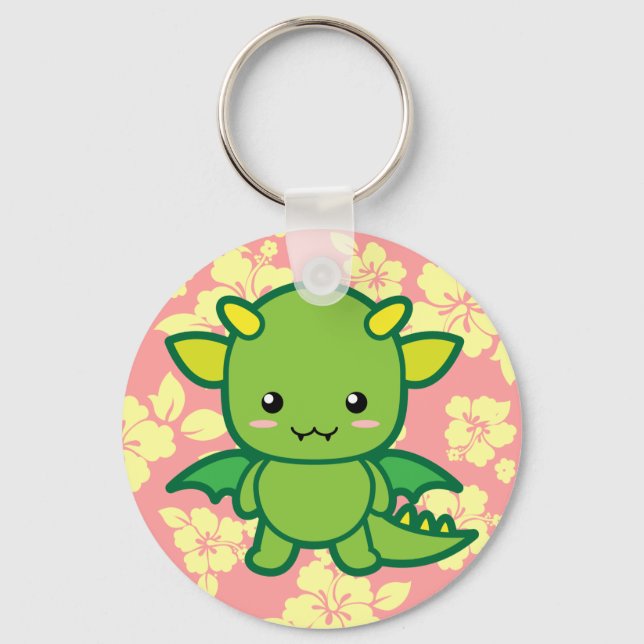 Cute Dragon Keychain (Front)
