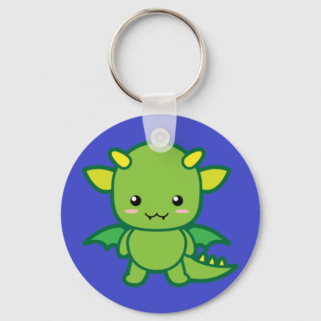 Cute Dragon Keychain (Front)