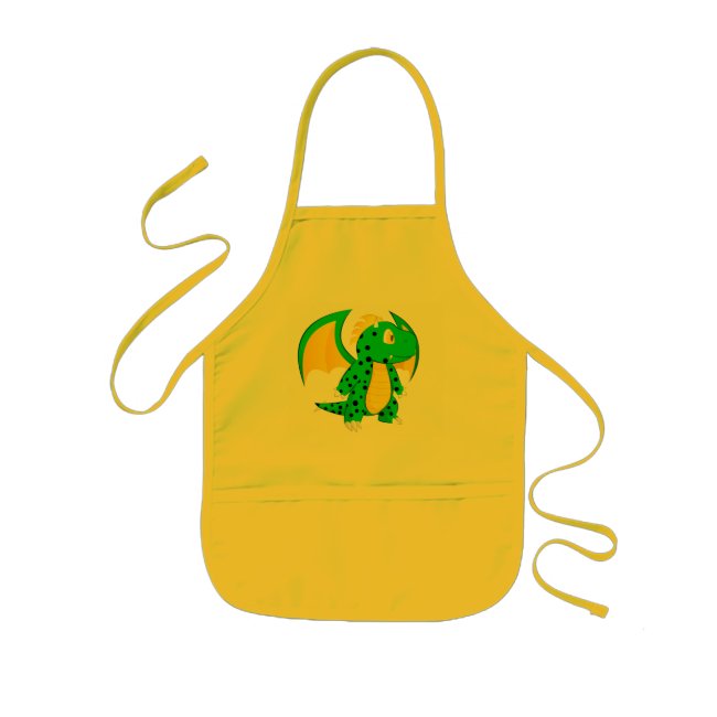 Cute Dragon Kids Kids' Apron