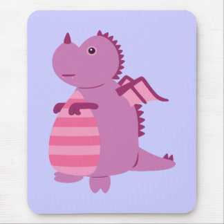 Cute Dragon Mouse Pad