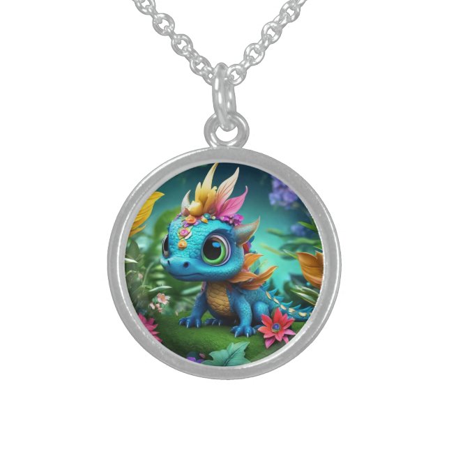 Cute Dragon- Necklace (Front)