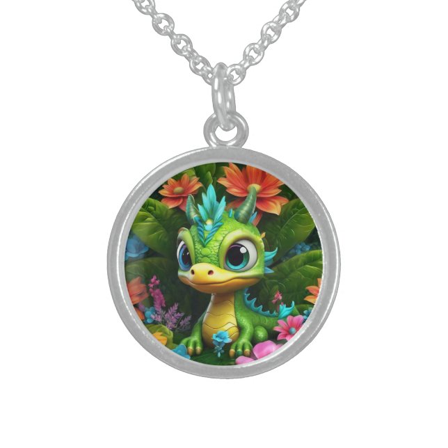 Cute Dragon- Necklace (Front)