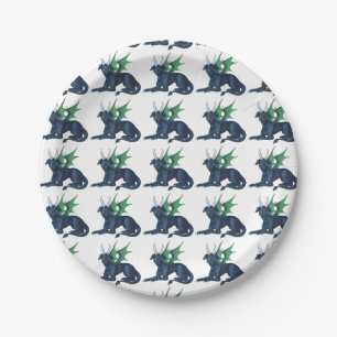 Cute Dragon Plates