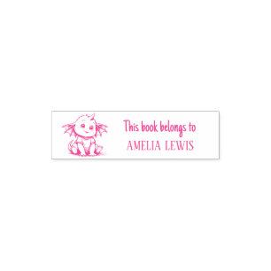 Cute Dragon Self Inking Stamp