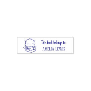 Cute Dragon Self Inking Stamp