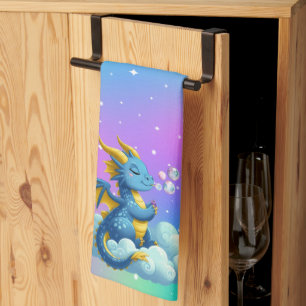 Cute Dragon/Whimsical Kitchen Towel