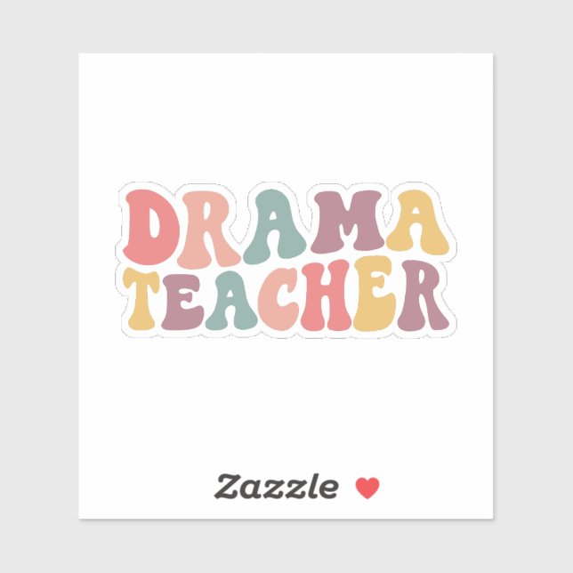 Cute Drama Teacher Sticker (Sheet)