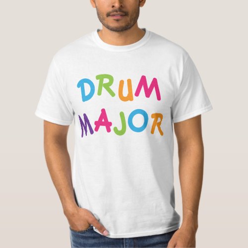 Cute Drum Major Toon T_Shirt