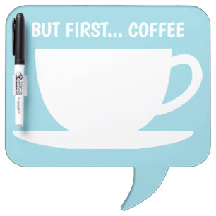 Cute dry erase board for coffee lover
