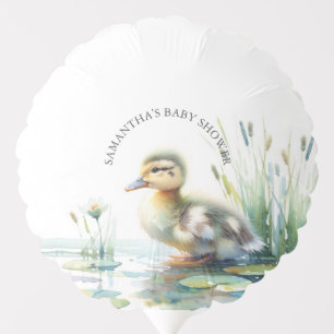 Cute Duck Baby Shower Balloon