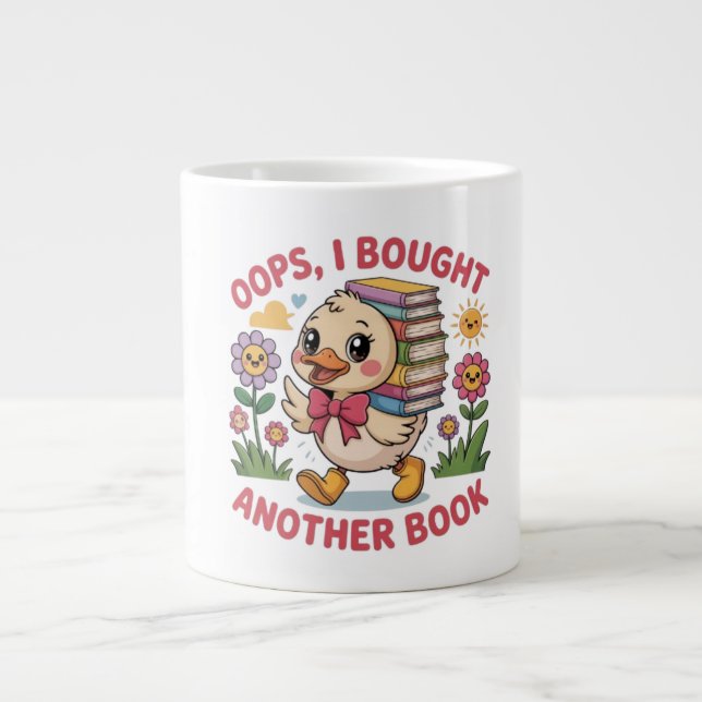 Cute Duck Book Lover Specialty Mug 2025 (Front)