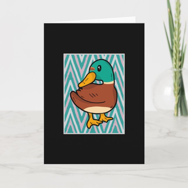 Cute Duck Card (Front)