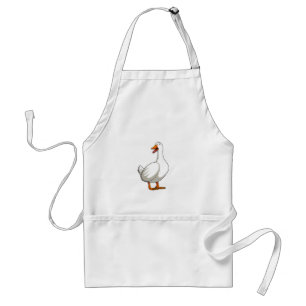 Cute Duck Design Men Waterfowl Bird Pet Duck Lover Adult Apron