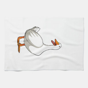 Cute Duck Design Men Waterfowl Bird Pet Duck Lover Kitchen Towel