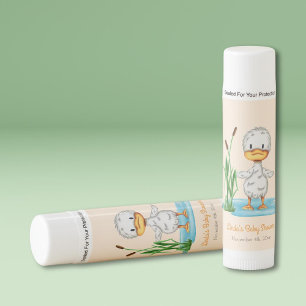 Cute Duck Gender Neutral Baby Shower Lip Balm